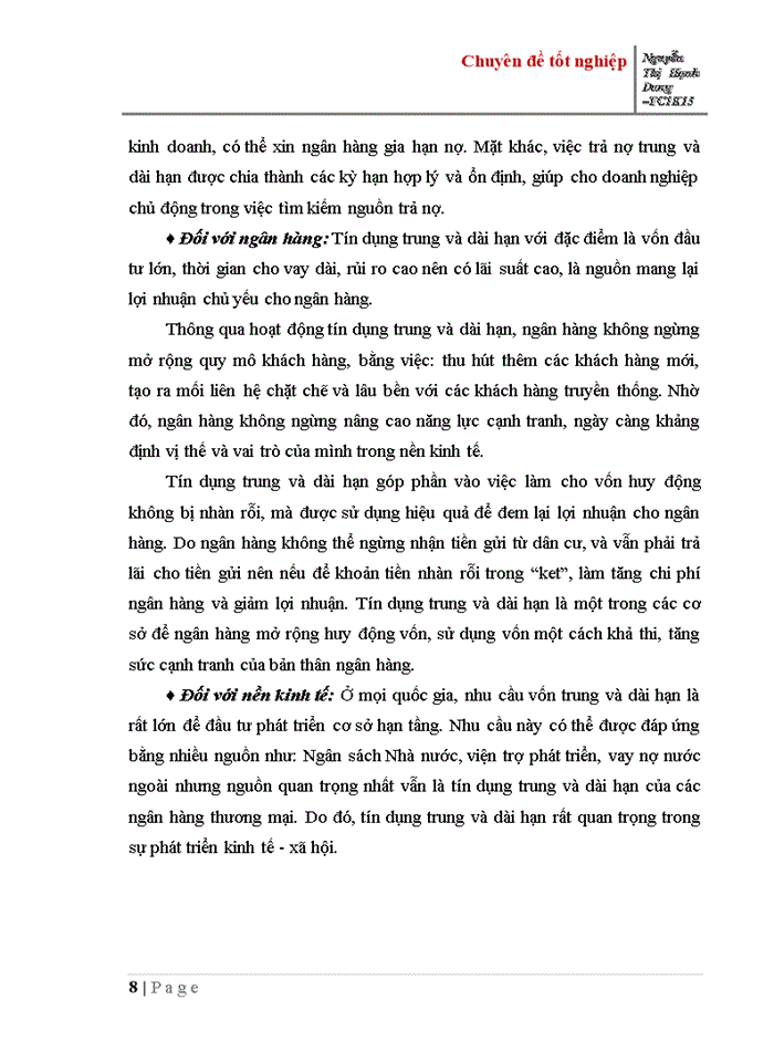 image for page Một số giải pháp nâng cao chất lượng tín dụng trung và dài hạn tại Agribank Hà Giang