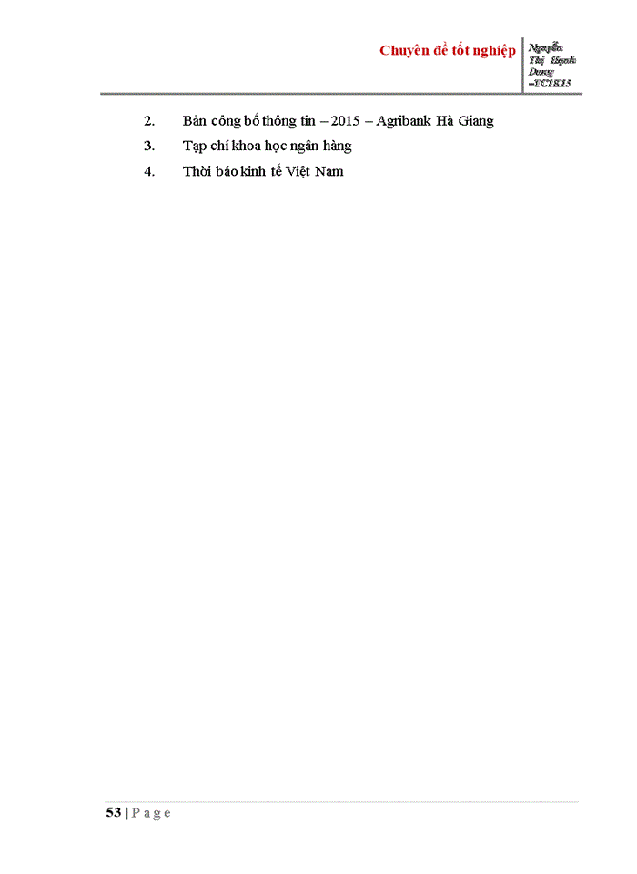 image for page Một số giải pháp nâng cao chất lượng tín dụng trung và dài hạn tại Agribank Hà Giang