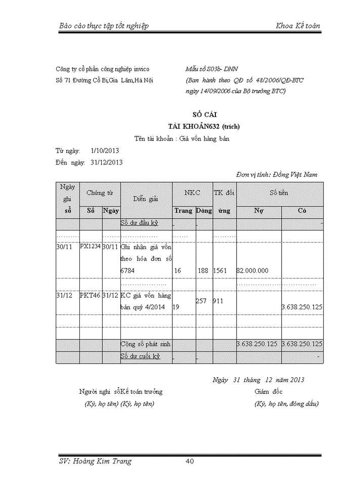 image for page Một số đánh giá về tình hình tổ chức kế toán tại công ty cổ phần công nghiệp invico