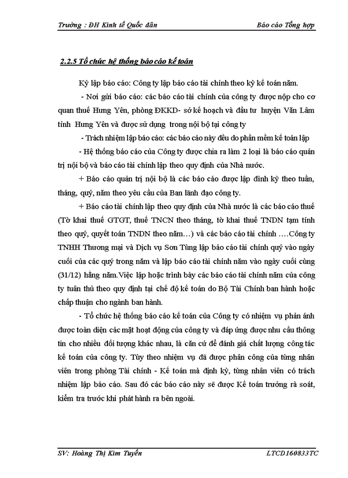 image for page Một số đánh giá về tình hình tổ chức hạch toán kế toán tại công ty tnhh tm và dv Sơn Tùng