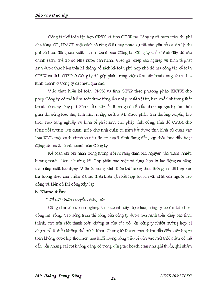 image for page Một số đánh giá về tình hình tổ chức hạch toán kế toán tại công ty