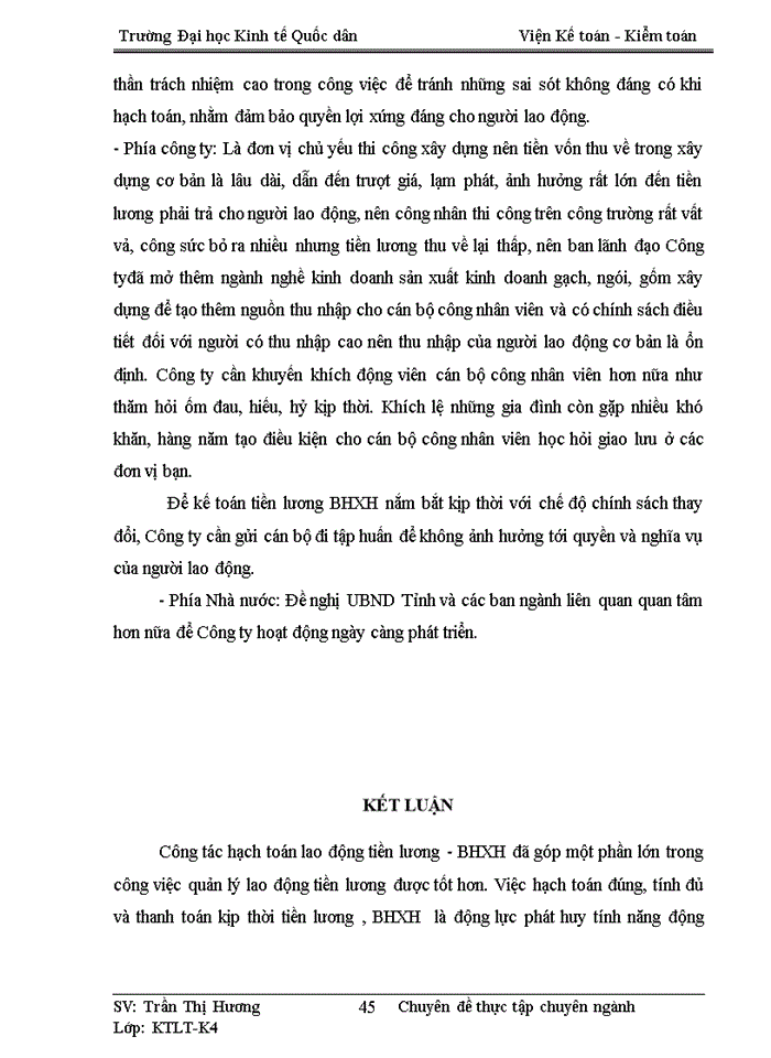 image for page Hoàn thiện kế toán tiền lương và các khoản trích theo lương tại Công ty TNHH Thương mại và xây dựng Tiến Trường