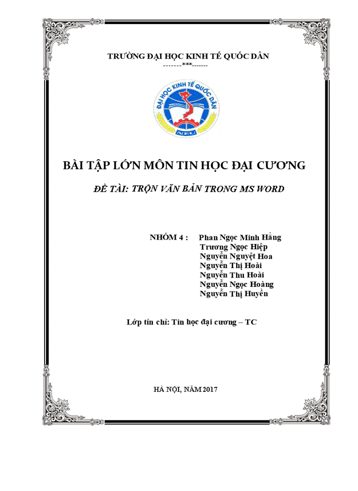 image for page TRỘN VĂN BẢN TRONG MS WORD