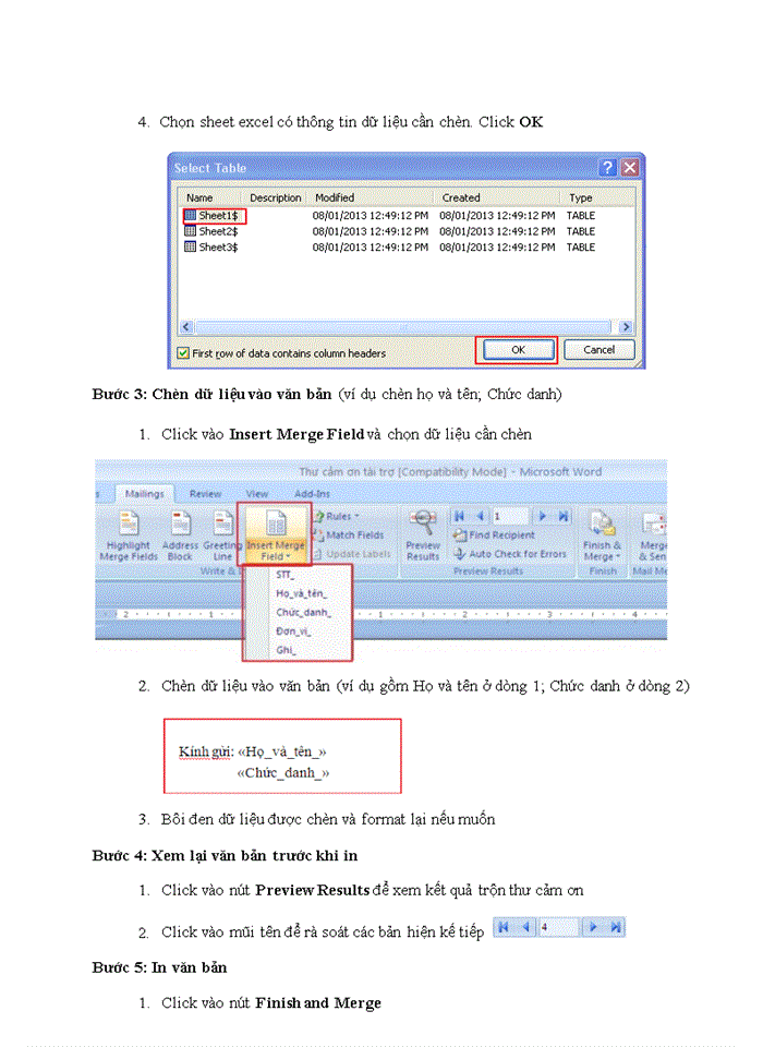 image for page TRỘN VĂN BẢN TRONG MS WORD