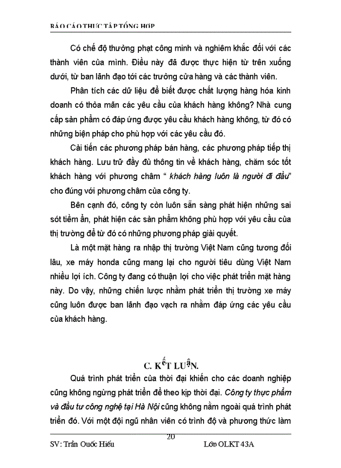 image for page Một số giải pháp chủ yếu và và các định hướng của công ty trong thời gian tới để cải thiện chất lượng kinh doanh.