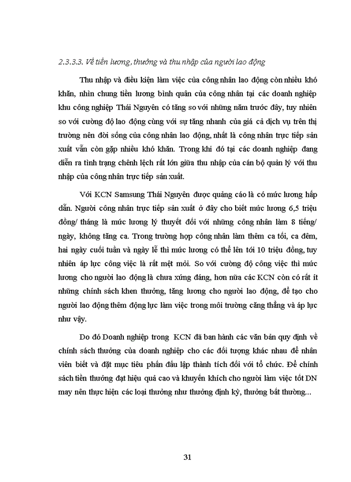 image for page Thực trạng nguồn nhân lực và các giải pháp phát triển nguồn nhân lực cho các khu công nghiệp trên địa bàn Tỉnh Thái Nguyên