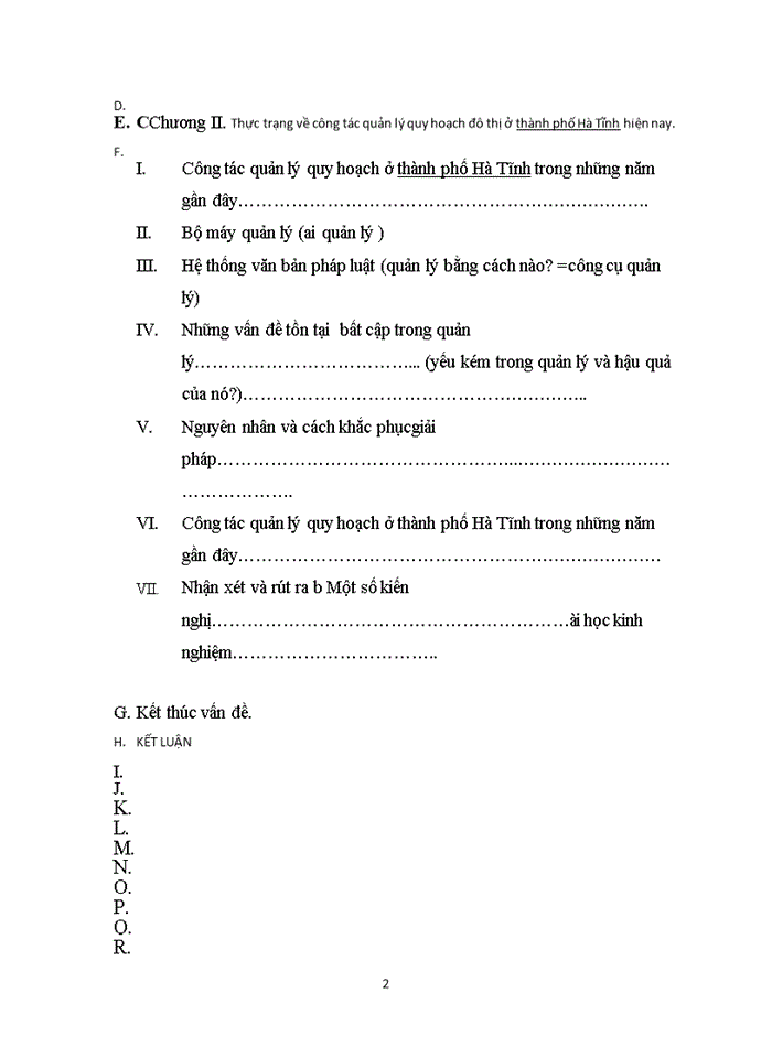 image for page Thực trạng công tác quản lý quy hoạch  đô thị ở thành phố hà tĩnh hiện nay và một số kiến nghị