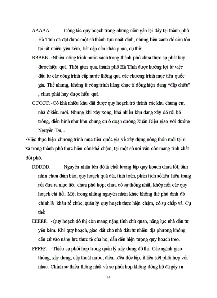 image for page Thực trạng công tác quản lý quy hoạch  đô thị ở thành phố hà tĩnh hiện nay và một số kiến nghị