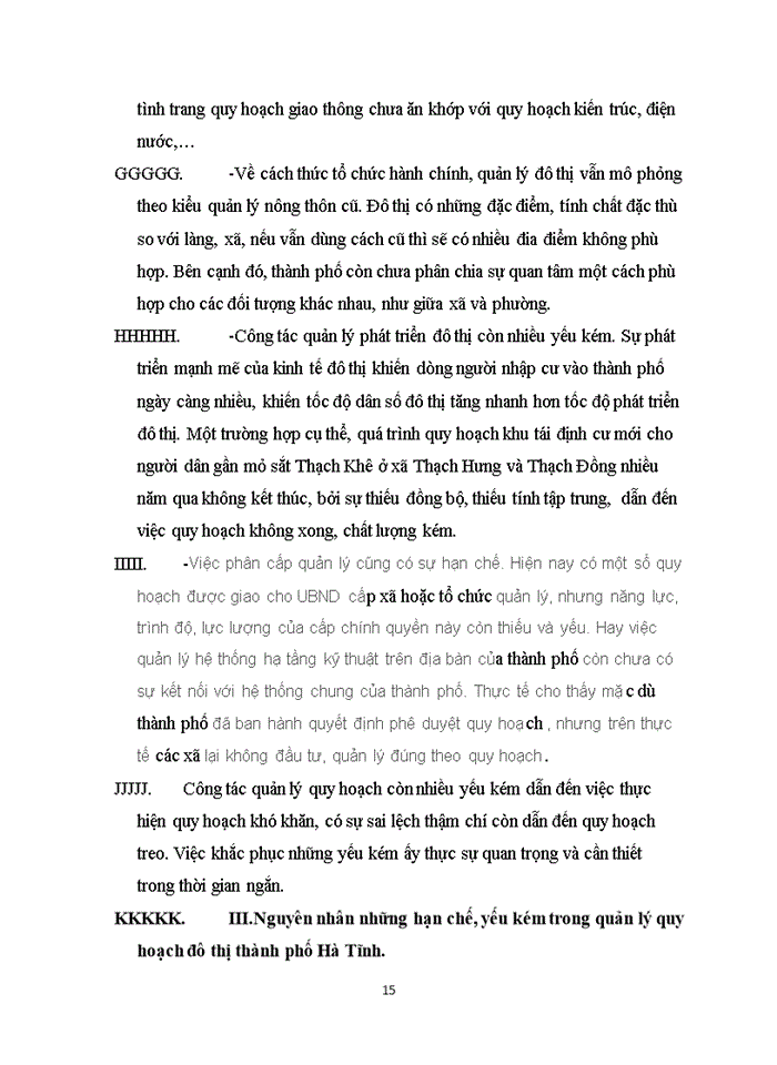 image for page Thực trạng công tác quản lý quy hoạch  đô thị ở thành phố hà tĩnh hiện nay và một số kiến nghị