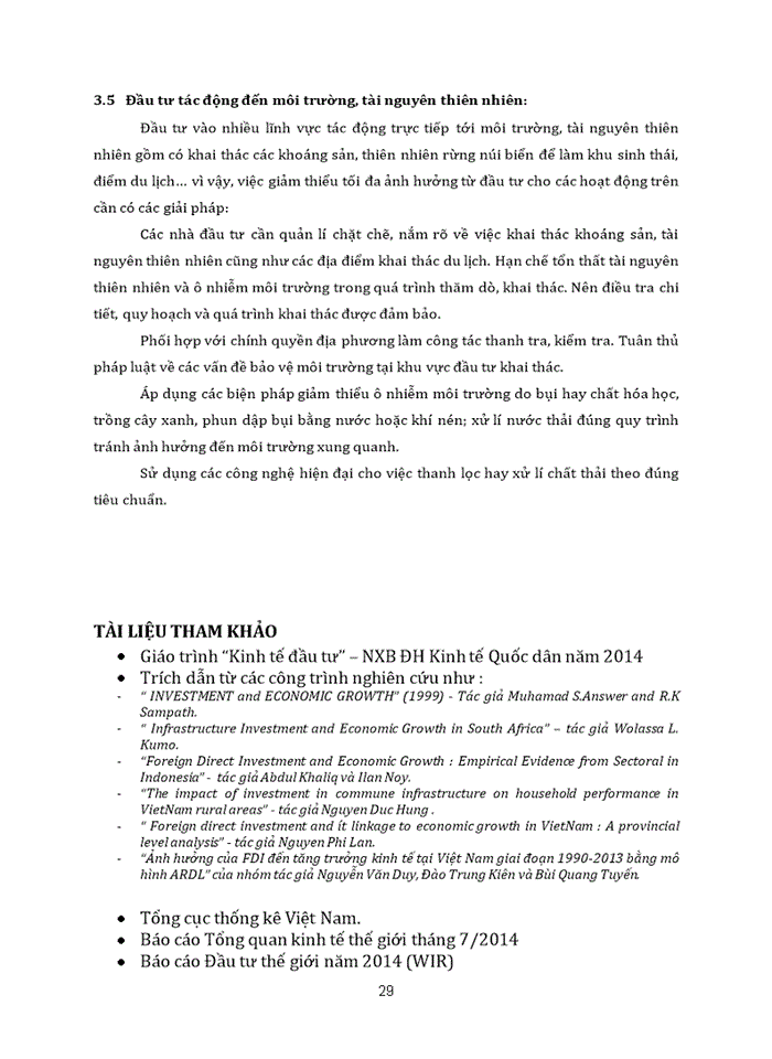 image for page Phân tích luận điểm: “Đầu tư là yếu tố quyết định tới sự phát triển và là chìa khóa cho sự tăng trưởng của mọi quốc gia.”