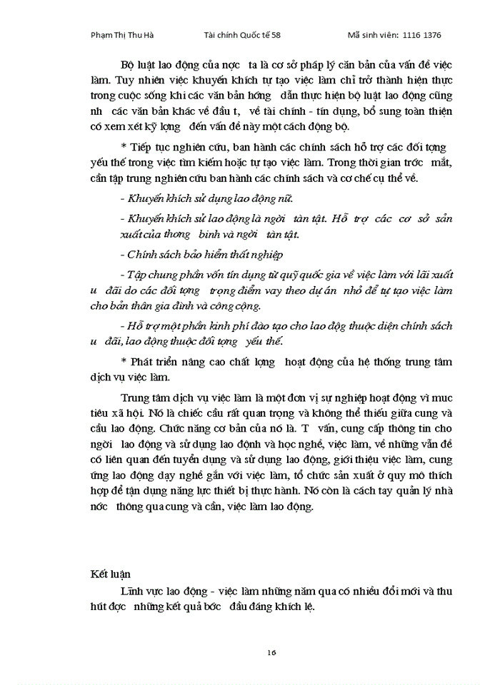 image for page Lý luận của CNML về thất nghiệp và sự vận dụng ở Việt Nam.