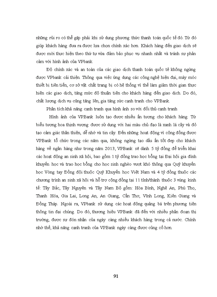image for page Lý thuyết cạnh tranh về sản phẩm và nghiên cứu điển hình Dịch vụ thanh toán quốc tế của ngân hàng TMCP Việt Nam Thịnh Vượng.