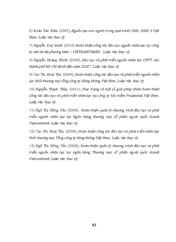 image for page Thực trạng đào tạo nguồn nhân lực của công ty cổ phần sovico (sovico holdings)