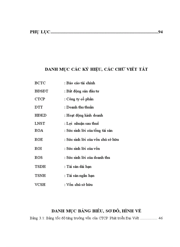 image for page Phân tích báo cáo tài chính của Công ty cổ phần Phát triển Đại Việt