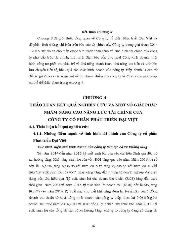 image for page Phân tích báo cáo tài chính của Công ty cổ phần Phát triển Đại Việt