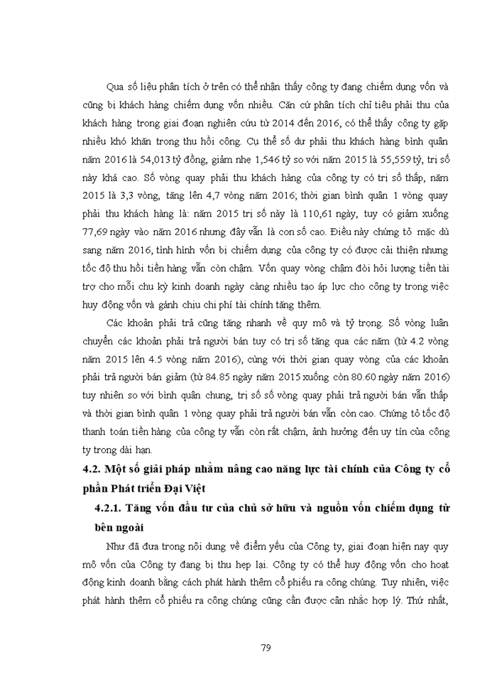 image for page Phân tích báo cáo tài chính của Công ty cổ phần Phát triển Đại Việt
