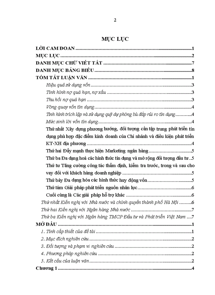 image for page Nâng cao chất lượng tín dụng đối với khách hàng doanh nghiệp tại Ngân hàng TMCP Đầu tư và Phát triển Việt Nam – Chi nhánh Hà Tây