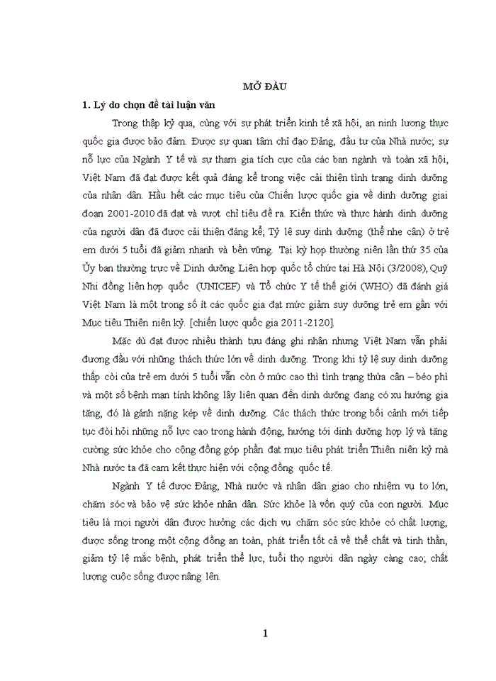 image for page Quản lý nhà nước đối với chương trình dinh dưỡng ở việt nam