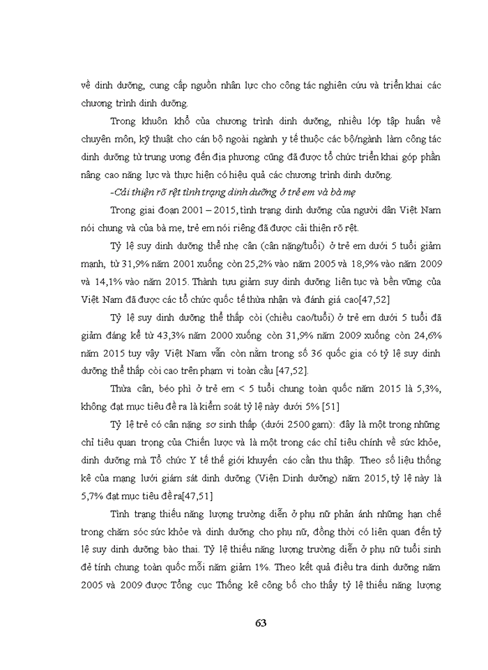 image for page Quản lý nhà nước đối với chương trình dinh dưỡng ở việt nam