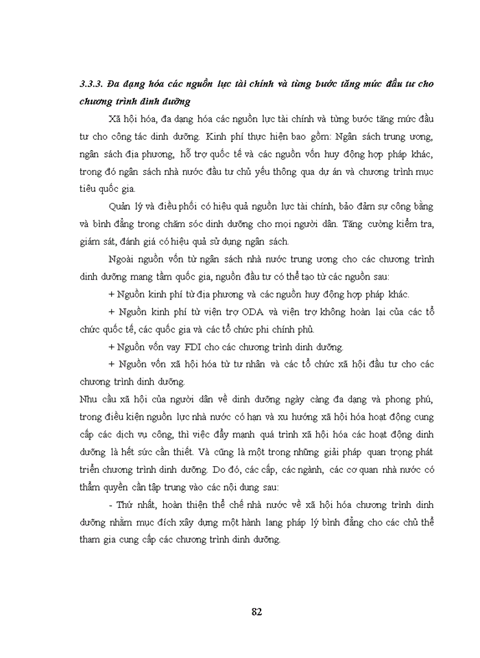 image for page Quản lý nhà nước đối với chương trình dinh dưỡng ở việt nam