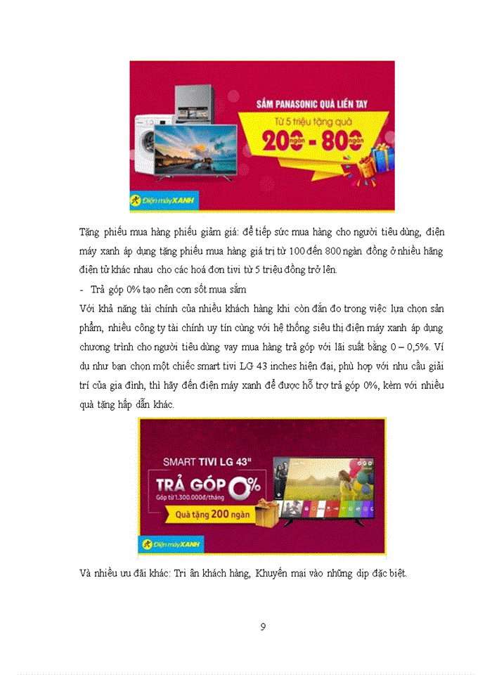 image for page Nghiên cứu khâu xúc tiến thương mại của hệ thống siêu thị điện máy xanh