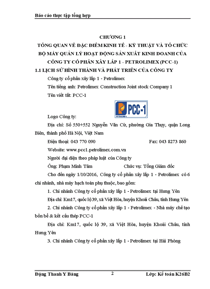 image for page Một số đánh giá về tình hình tổ chức kế toán của công ty