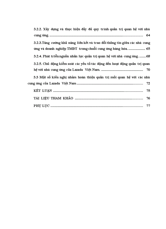 image for page Quản trị mối quan hệ với các nhà cung ứng hàng hóa của Công ty TNHH Lazada Việt Nam