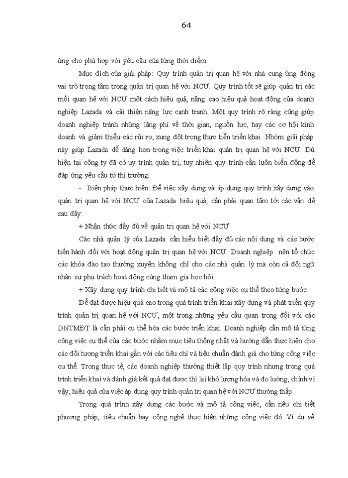 image for page Quản trị mối quan hệ với các nhà cung ứng hàng hóa của Công ty TNHH Lazada Việt Nam