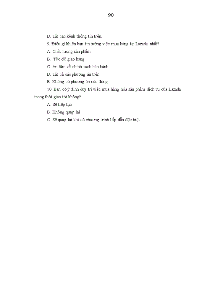 image for page Quản trị mối quan hệ với các nhà cung ứng hàng hóa của Công ty TNHH Lazada Việt Nam