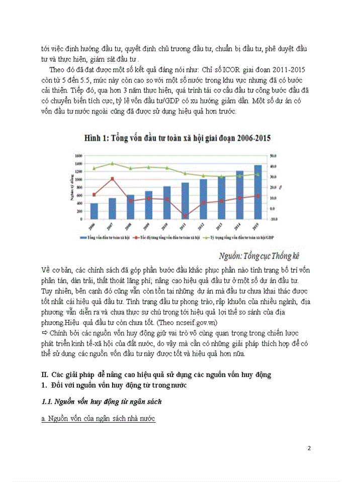 image for page Trình bày các giải pháp để nâng cao hiệu quả sử dụng các nguồn vốn huy động.