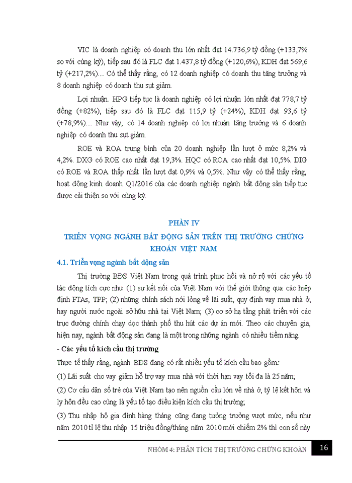 image for page Triển vọng ngành bất động sản trên thị trường chứng khoán việt nam