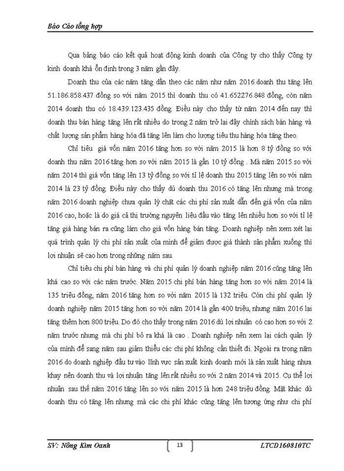 image for page Một số đánh giá về tình hình tổ chức hạch toán kế toán tại Công ty TNHH Thương mại và Dịch vụ Sơn Tùng.