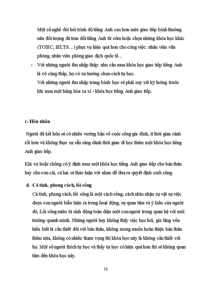 image for page Phân tích những yếu tố cản trở hành vi mua của khách hàng với sản phẩm khóa học tiếng Anh giao tiếp của Trung tâm ngoại ngữ Reliable English School.