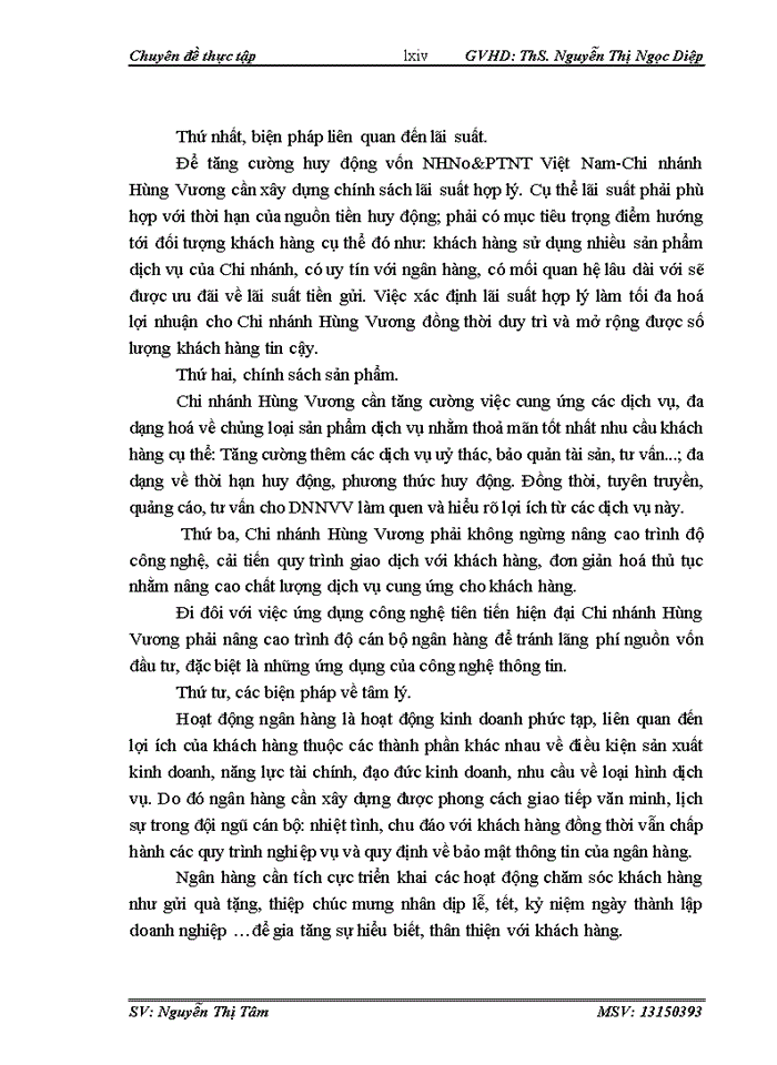 image for page Giải pháp nhằm nâng cao chất lượng tín dụng tại ngân hàng nông nghiệp và phát triển nông thôn - chi nhánh hùng vương