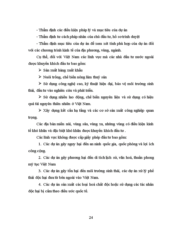 image for page Nâng cao chất lượng thu thập và xử lý thông tin liên quan đến việc thẩm định dự án có vốn đầu tư FDI.