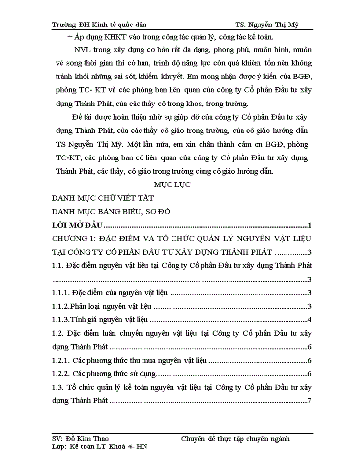 image for page Hoàn thiện tổ  chức công tác kế toán nguyên vật liệu tại công ty Cổ phần Đầu tư xây dựng Thành Phát