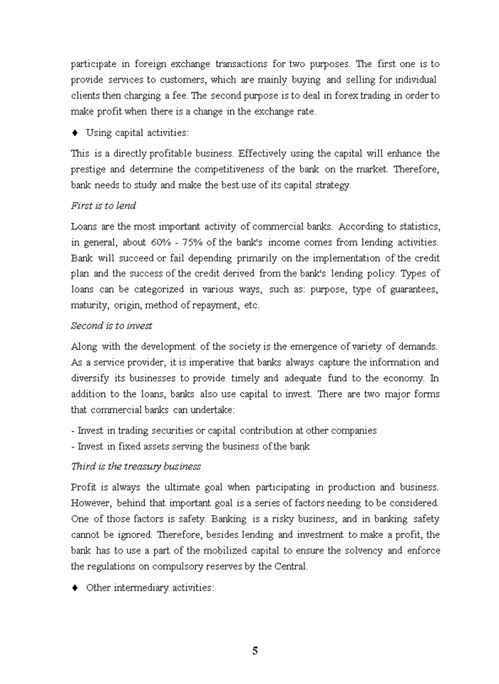 image for page Expanding Consumer Lending at Joint Stock Commercial Bank for Foreign Trade Of Vietnam - Transaction Center Branch