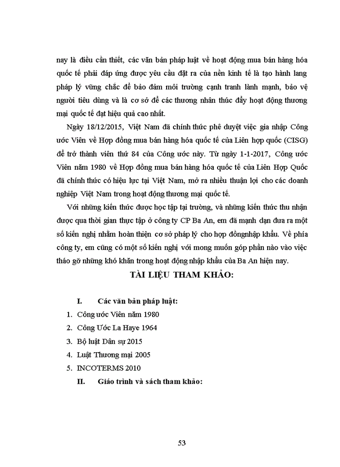 image for page Thực tiễn áp dụng pháp luật về hợp đồng nhập khẩu hàng hóa tại Công ty Cổ phần Ba An