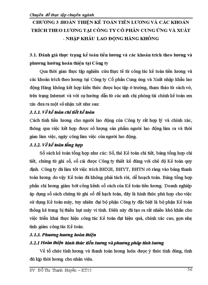 image for page Hoàn thiện kế toán tiền lương và các khoản trích theo lương tại Công ty cổ phần cung ứng và xuất – nhập khẩu lao động Hàng Không