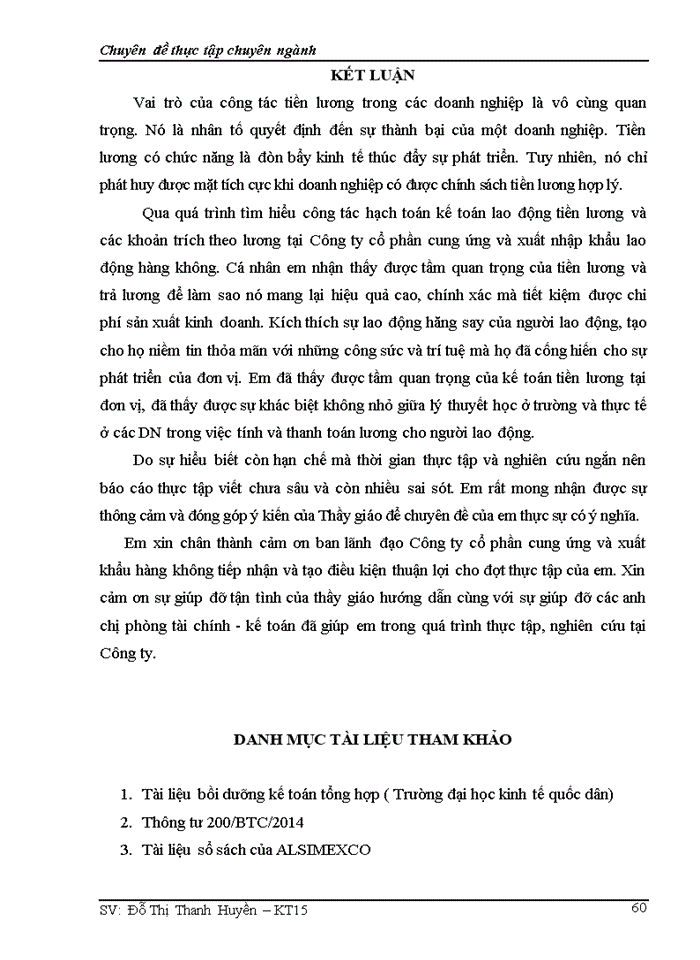 image for page Hoàn thiện kế toán tiền lương và các khoản trích theo lương tại Công ty cổ phần cung ứng và xuất – nhập khẩu lao động Hàng Không