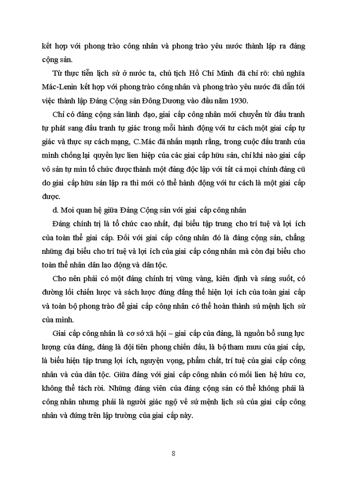 image for page Sứ mệnh lịch sử của giai cấp công nhân. Liên hệ thực tiễn Việt Nam