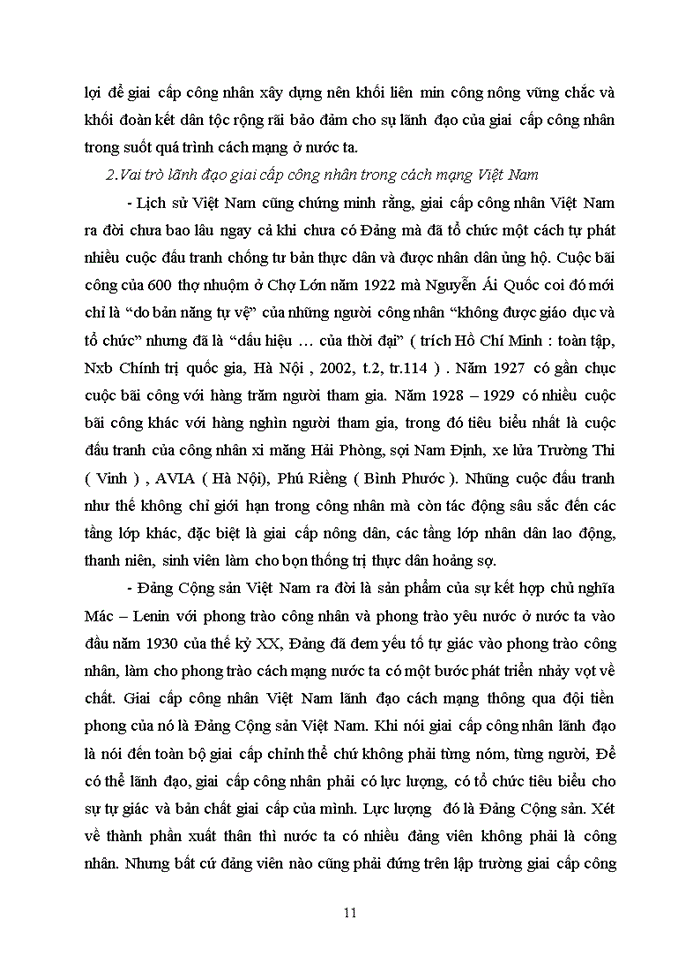 image for page Sứ mệnh lịch sử của giai cấp công nhân. Liên hệ thực tiễn Việt Nam