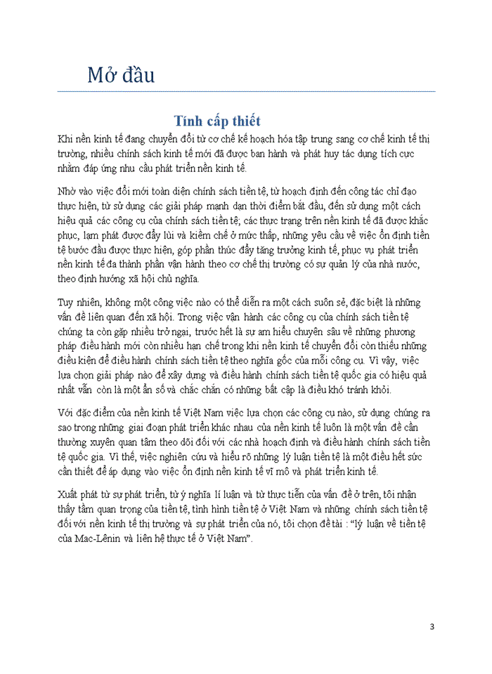 image for page lý luận về tiền tệ của Mac-Lênin và liên hệ thực tế ở Việt Nam