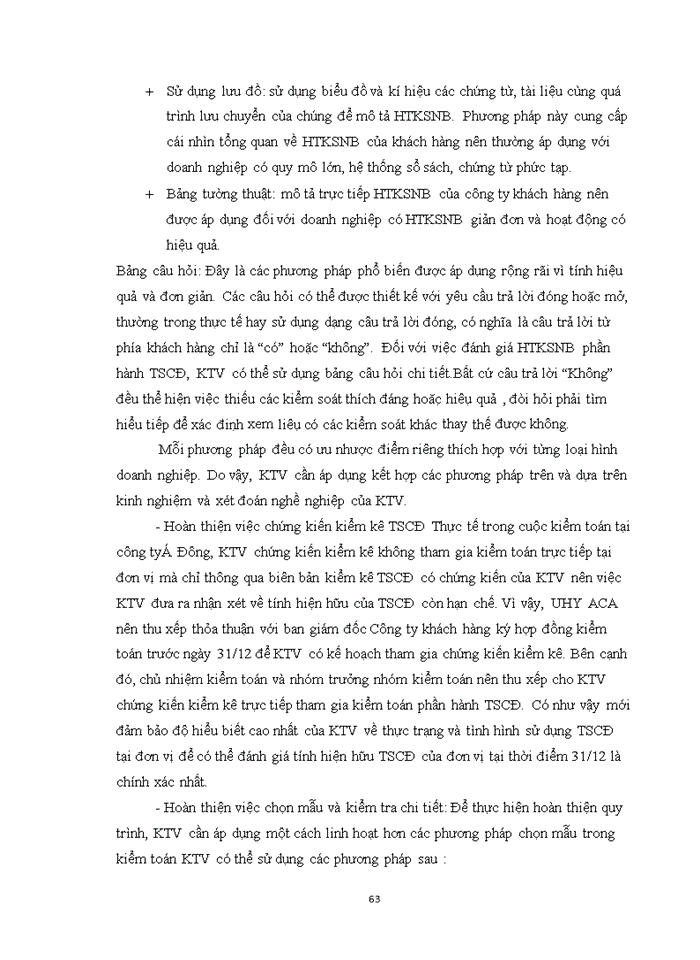 image for page Vận dụng quy trình kiểm toán vào kiểm toán khoản mục tài sản cố định trong kiểm toán BCTC do Công ty TNHH Kiểm toán và Tư vấn UHY ACA – Chi nhánh miền Trung thực hiện