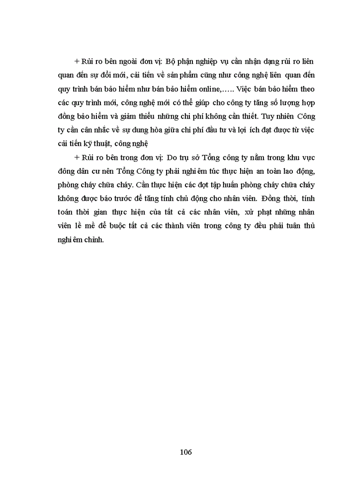 image for page Phương hướng nhận định rủi ro bên ngoài và bên trong ảnh hưởng đến hệ thống toàn đơn vị.