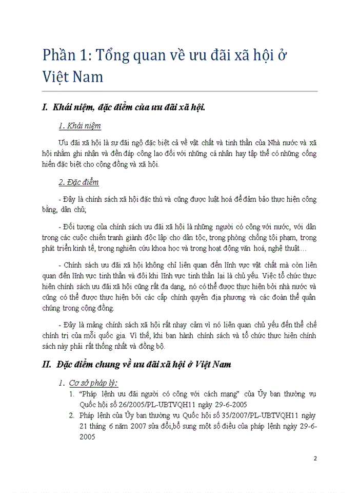 image for page Thực trạng ưu đãi xã hội ở Việt Nam