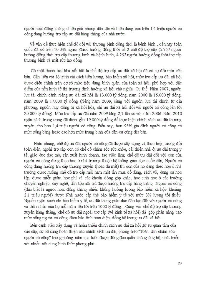 image for page Thực trạng ưu đãi xã hội ở Việt Nam