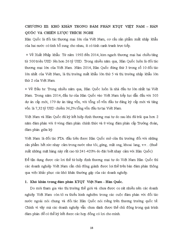 image for page Đàm phán Kinh tế Quốc tế của Hàn Quốc và vấn đề chiến lược thích nghi của Việt Nam