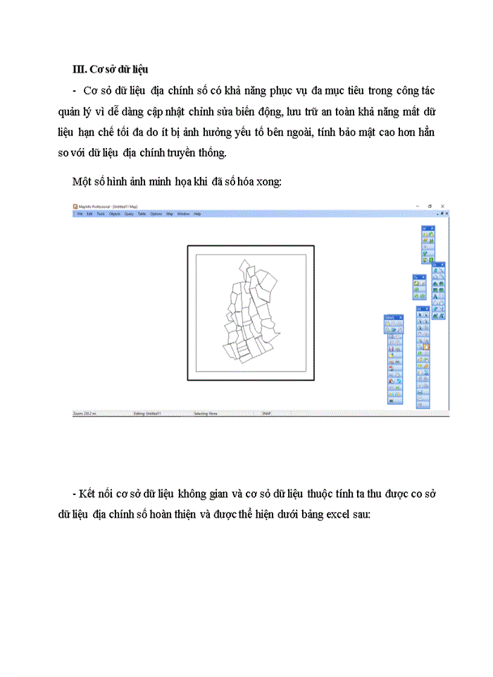 image for page Ứng dụng phần mềm mapinfo để xây dựng cơ sở dữ liệu sổ địa chính