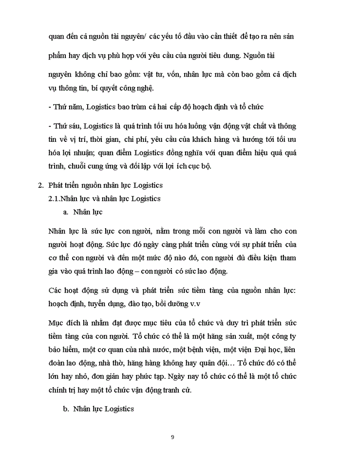 image for page Thực trạng và giải pháp phát triển nguồn nhân lực Logistics tại Việt Nam trong những năm tới